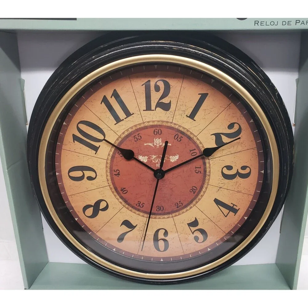 Kitchen Plastic Decorative Wall Clock,12